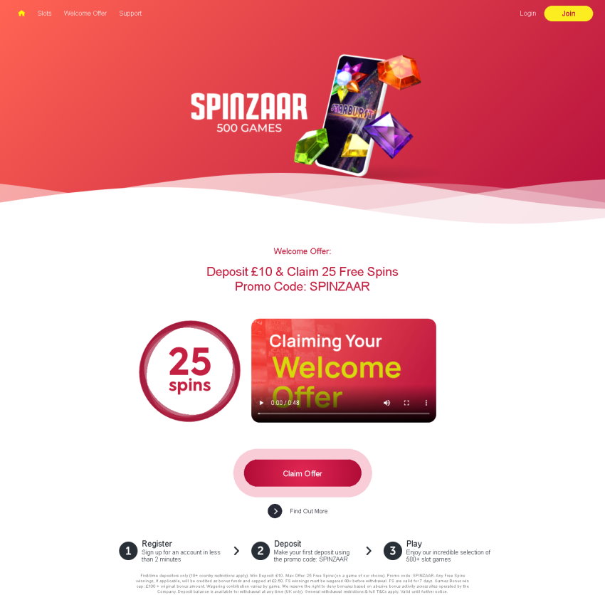 Spinzaar Casino